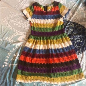 Colorful line dress